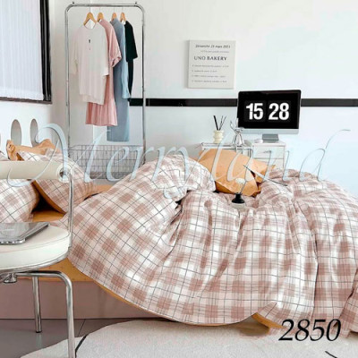 К-т пост. білизни євро /2850 ранфорс MERRYLAND(пр240*215, под. 200*215, нав. 70*70*2)