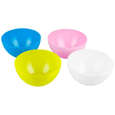 Миска(салатник) п/е пластик 0,45л кольорова Полімерагро