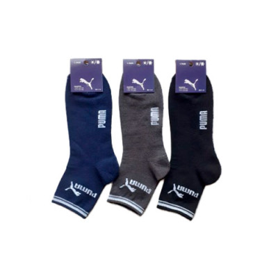 Шкарпетки (№417) махрова стопа високі Puma PL299а чол (41-45) Мікс уп.12шт