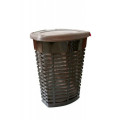 Кошик для білизни 50л PRIMA NOVA Palm Коричневий