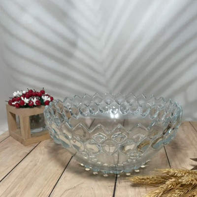 Салатник-Фруктовниця скло 217мм 
