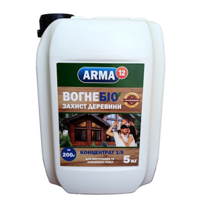 УЦІНКА Вогнебіозахист, просочення для деревини конц. 1:9 