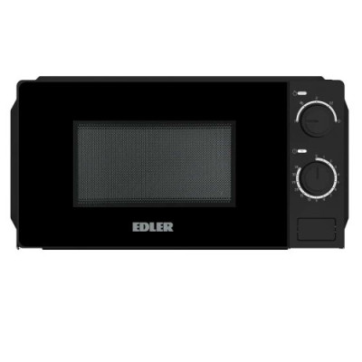 Микрохвильовка 700Вт 20л Edler EDMS-2072BMB механична чорна (гарантія 1 рік)