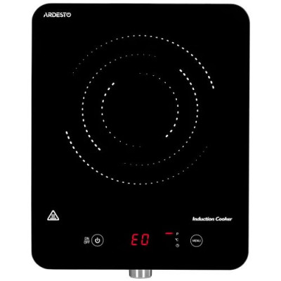 Електроплитка індукційна загартоване скло 1800W Ardesto ICS-B116 (гарантія 1 рік)