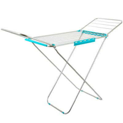Сушарка для білизни підлогова 16м Elegancie з анодованого алюмінію бірюзова (15кг)