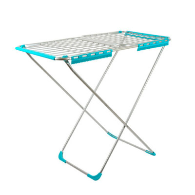 Сушарка для білизни підлогова 18м Elegancie з анодованого алюмінію бірюзова (18кг)