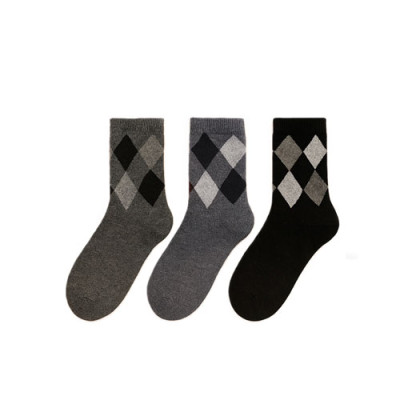 Шкарпетки (№447) махрові високі Ромби чол (42-43) ПС уп.10шт