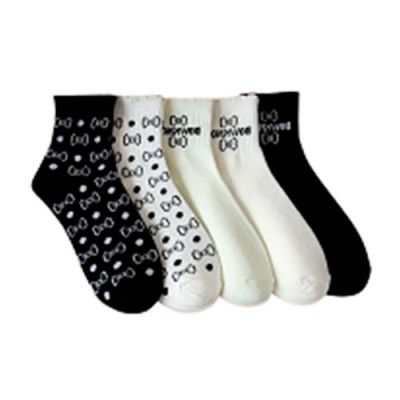 Шкарпетки (№514) махрові середні з резинкою на пагомілку з фістонами Бант жін (36-40) ПСуп.10шт