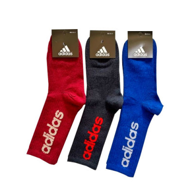 Шкарпетки (№220) висока резинка Adidas XL104B жін (36-41) уп.12шт