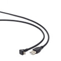 Кабель USB/micro USB 1,8м Cablexpert Black 2.0A кутовий роз`єм (CCP-mUSB2AMBM90-6)