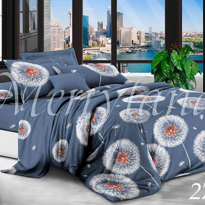 К-т пост. білизни двоспальне /2755 бязь MERRYLAND BRONZE(пр.180*215, под. 180*215 нав.70*70*2)