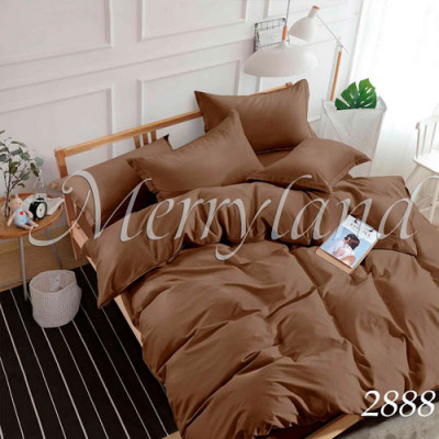 К-т пост. білизни двоспальне /2888 ранфорс MERRYLAND(пр180*215, под. 180*215, нав. 70*70*2)