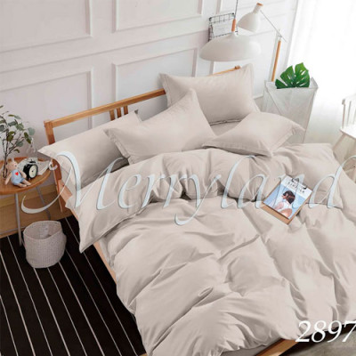 К-т пост. білизни двоспальне /2897 ранфорс MERRYLAND(пр180*215, под. 180*215, нав. 70*70*2)