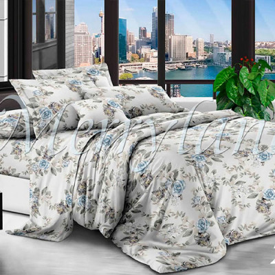 К-т пост. білизни євро /2757 бязь MERRYLAND BRONZE(пр200*215, под. 200*215, нав. 70*70*2)