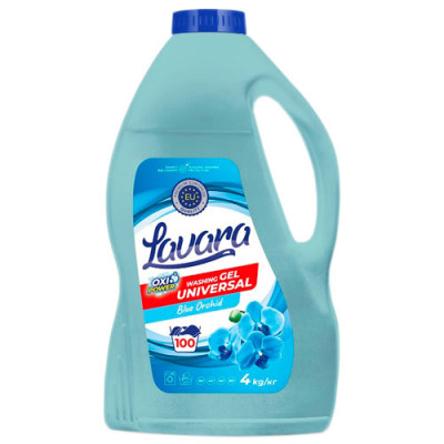 Гель для прання LAVARA Oniks Blue Orchid 4кг уп.4шт