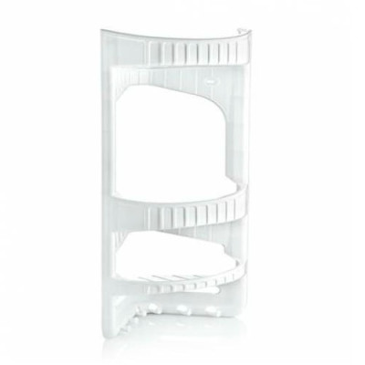 Полиця навісна для ванної кімнати кутова 3-секційна Dunya Plastik /09166