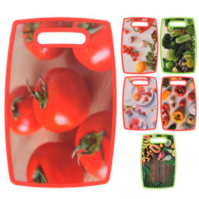 Дошка кухонна обробна пластик 30*20*1,2см /В00321