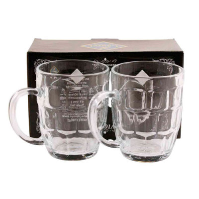 Набір келихів для пива 2шт 520мл /ZB01A