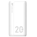 Універсальна мобільна батарея (повербанк) 20000mAh Silicon Power біла (2USB/Type-C/PD)(SP20KMAPBKQS150W)