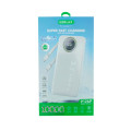 Універсальна мобільна батарея (повербанк) 20000mAh Gerlax GP-226P біла (1USB/TypeC/Lightning) LED дісплей кабель 2в1