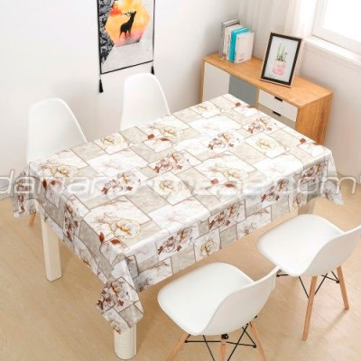 Клейонка ST5892-1 ПВХ 1,37х20м 2-х шар термічна на нетканинній основі Dariana