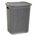 Кошик для білизни 52л (450*370*570мм) Холодно-сірий DROP DESIGN
