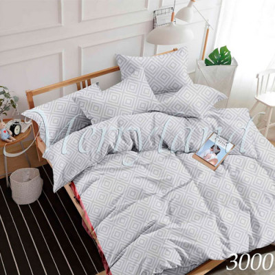 К-т пост. білизни двоспальне /3000 ранфорс MERRYLAND(пр180*215, под. 180*215, нав. 70*70*2)