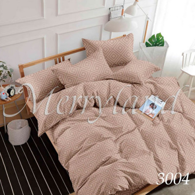 К-т пост. білизни двоспальне /3004 ранфорс MERRYLAND(пр180*215, под. 180*215, нав. 70*70*2)