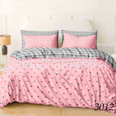 К-т пост. білизни двоспальне /3012 ранфорс MERRYLAND(пр180*215, под. 180*215, нав. 70*70*2)