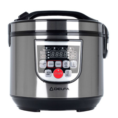 Мультиварка 700Вт 4л (чорний) DELFA DCM-500 (гарантія 1 рік)