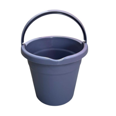 Відро 11л п/п мірне з носиком Сіре R пластик /40005