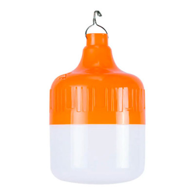 Лампа світлодіодна для кемпінгу на гачку 5Вт 30W акумулятор USB/Сеть GRUNHELM EL1505M1-30W7 (гарантія 1рік)