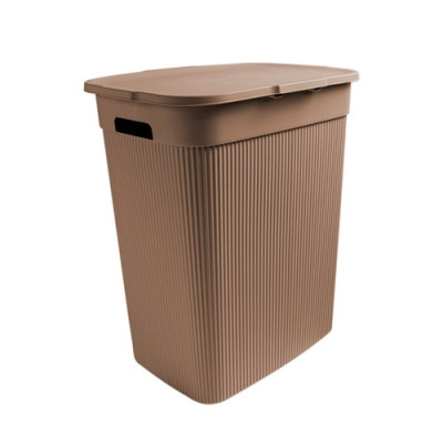 Кошик для білизни 63л Ностальгія Капучіно-Какао Elif