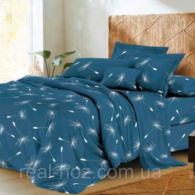 К-т пост. білизни євро /YC2474-1 бязь REAL-HOZ (пр200*220, под. 200*220, нав. 70*70*2) Кульбаба