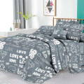 К-т пост. білизни двоспальне /3286-1 бязь REAL-HOZ (пр175*215, под. 175*215, нав. 70*70*2) Кохання