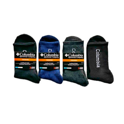 Шкарпетки (№448) махрова стопа високі Columbia PXL631 чол (41-45) Мікс уп.12шт