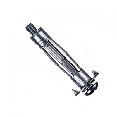 Дюбель МОЛЛІ 10мм х 50мм сірий з шурупом (100 шт.)