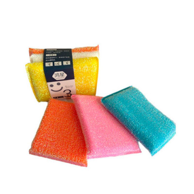 Губки кухонні уп.3шт Smile 130мм*90мм*20мм /1393