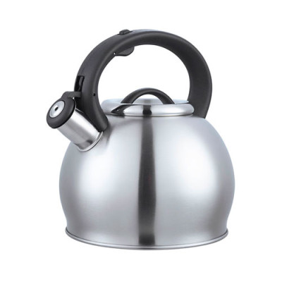 Чайник нерж. 3,0л свисток криш. чорна ручка ZB 21/3