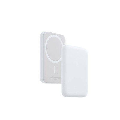 Універсальна мобільна батарея (повербанк) 5000mAh iStyle 3A/MagSafe (input Lightning) білий
