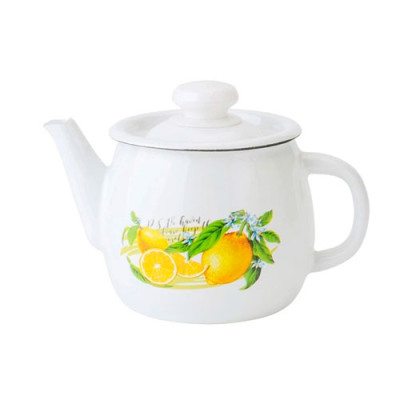 Чайник емаль 1,0л 