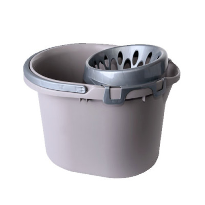 Відро МОП п/е з віджимом 14л Алеана Какао