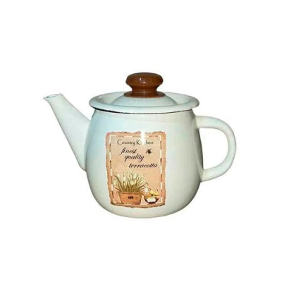 Чайник емаль 1,0л 