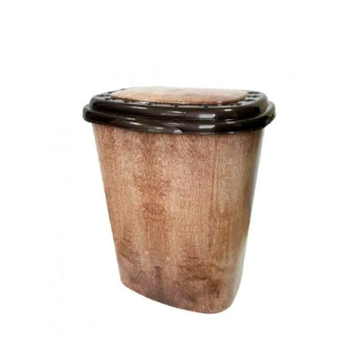 Кошик для білизни 45л ELIF Дерево /U339