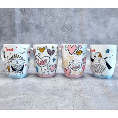 Кружка фарфор 360мл 