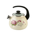 Чайник емаль 2.5л зі свистком 