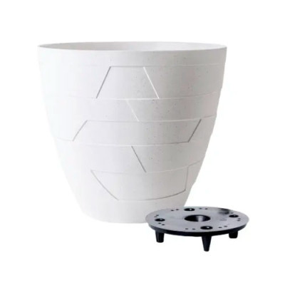 Вазон для квітів зі вставкою 