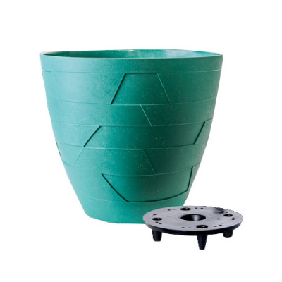 Вазон для квітів зі вставкою 