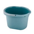 Відро МОП п/е без віджиму 15л ЕК Алеана Сізий/Блакитний
