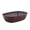 Кошик для хліба ротанг h-305мм d-215мм l-75мм Алеана Темно-коричнева